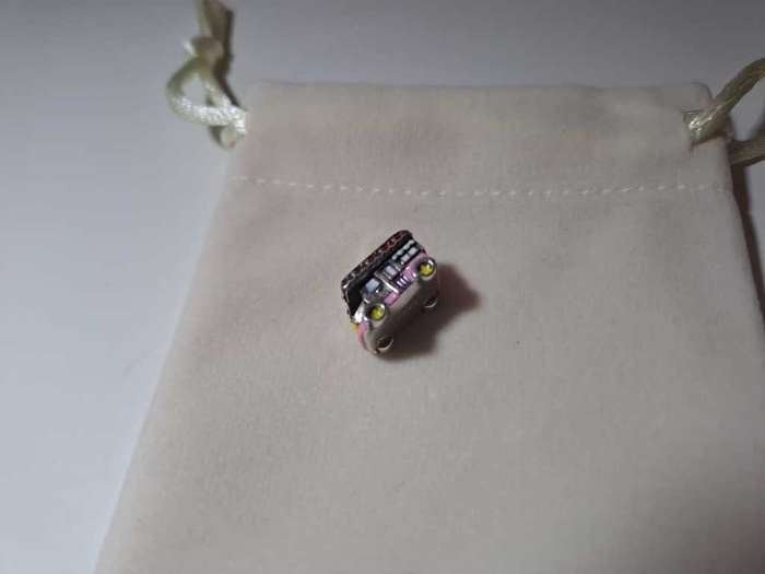 9.25 Silver Funky Motorhome Bracelet Charm