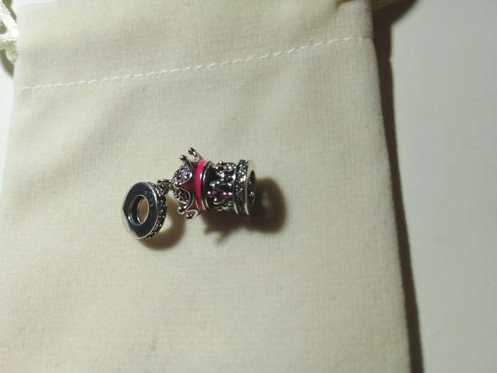 9.25 Silver Carousel Bracelet Charm