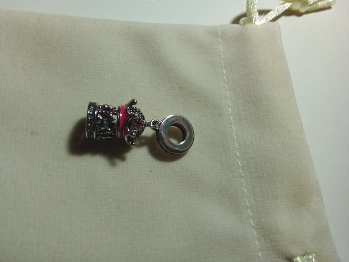 9.25 Silver Carousel Bracelet Charm