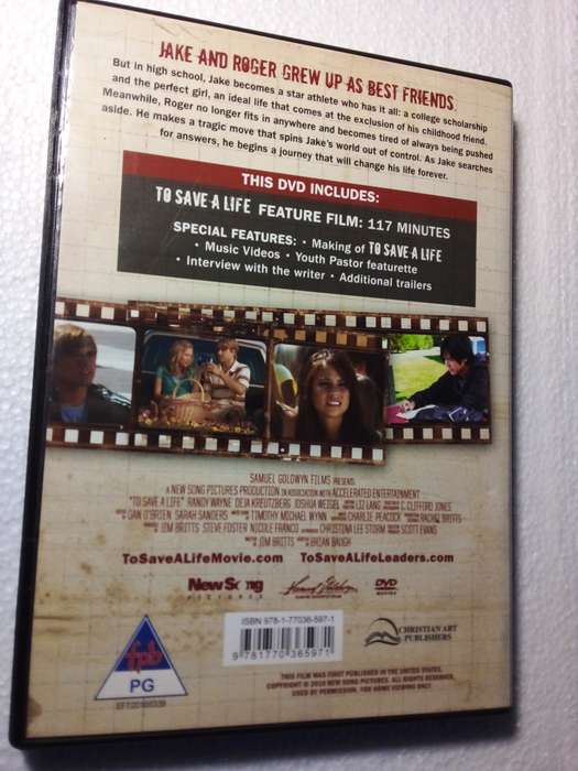 To Save a Life DVD Movie