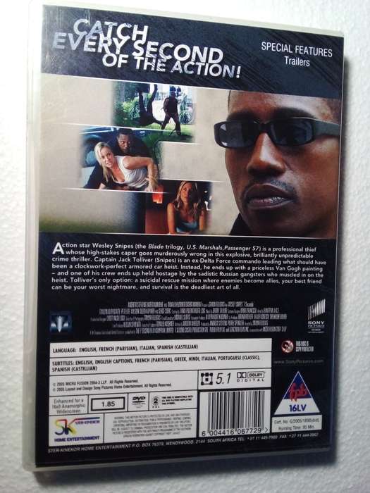 7 Seconds DVD Movie