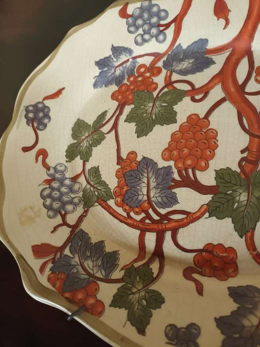 Solid Vintage Oriental Stoneware Bowl