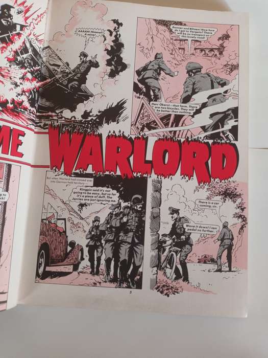 Warlord Book for Boys 1982