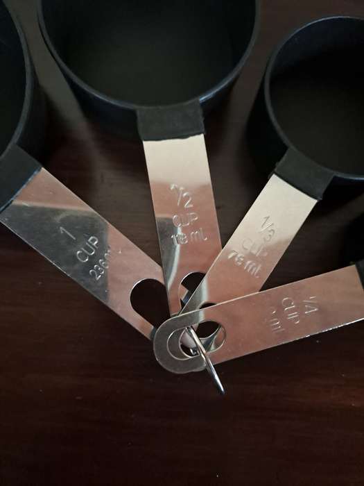 Measuring cups 8 pieces stainless steel handles