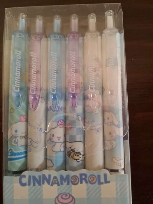 Pens Black Gel Cinnamoroll 6 pens