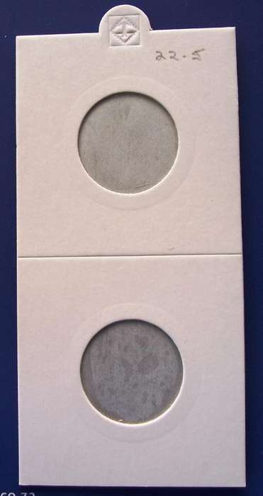 Lighthouse Self Adhesive Coin Folders 22,5 mm