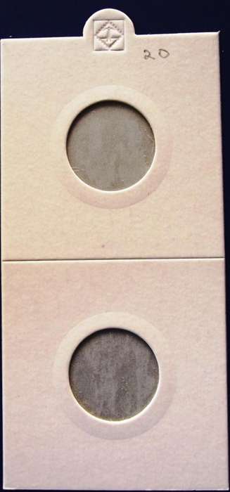Lighthouse Self Adhesive Coin Folders 20mm