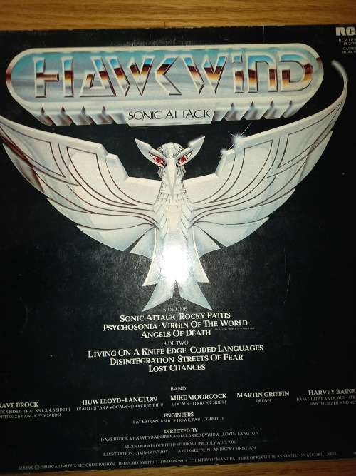 Hawkwind - Sonic Attack Vinyl LP