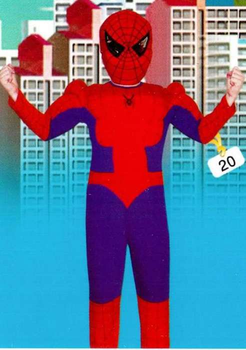 Spiderman Muscles Costume age 4-5
