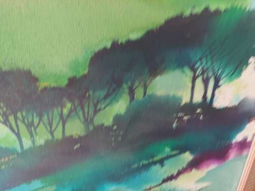 Rare!! Large Mike Fitzpatrick cape scene oil on canvas 940 x 760mm Value R15000