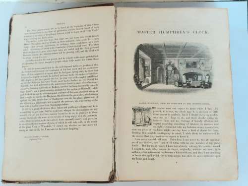 1840 first edition Charles Dickens `Master Humphrey`s clock` vol. 1 wow!!
