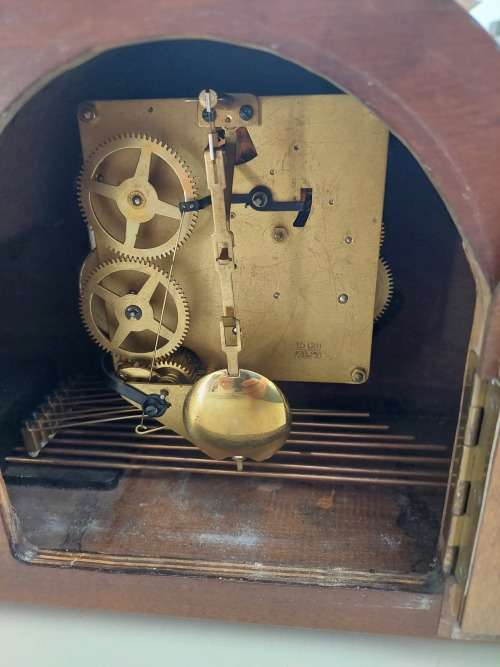 Amazing vintage Hermle matle clock with 3 chime tunes, 100% working!!