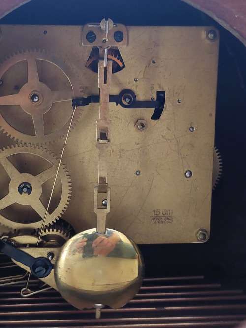 Amazing vintage Hermle matle clock with 3 chime tunes, 100% working!!