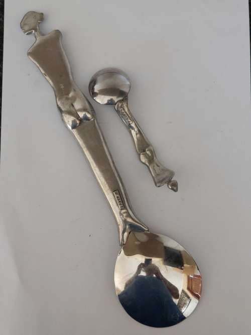 Wow!! Carrol Boyes serving & sugar spoon wow!!
