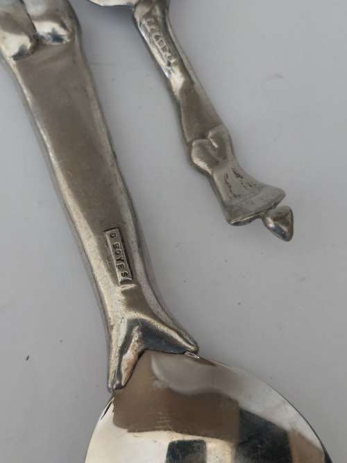 Wow!! Carrol Boyes serving & sugar spoon wow!!