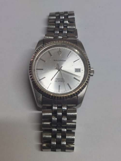 Rare Sandoz 25 jewel automatic men`s wristwatch 100% working Value R4500
