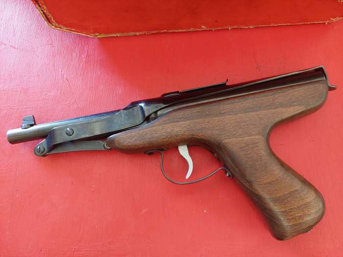 Rare vintage 1960`s Diana mark iv air pistol with box 100% working