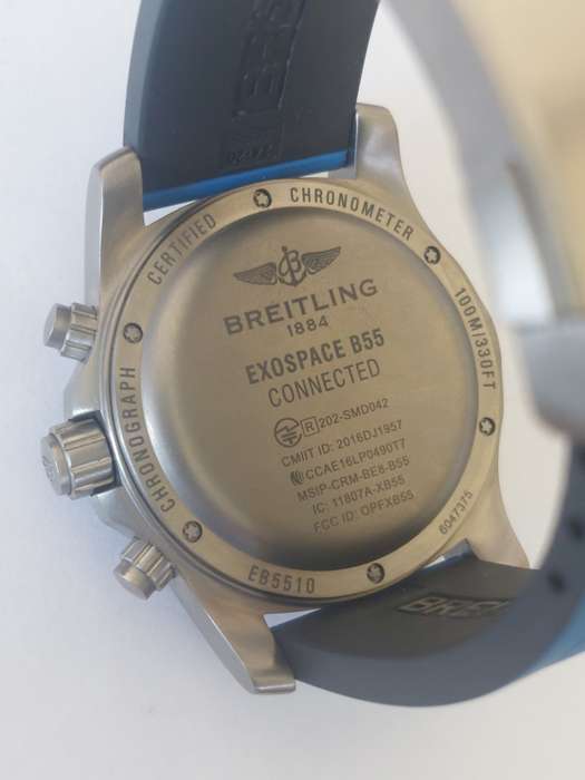 Breitling Ecospace B55 Connected Titanium mens smart pilot watch
