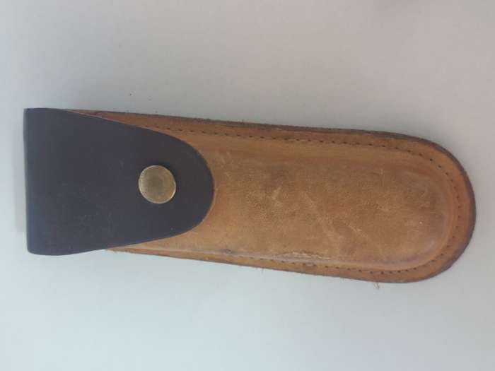 Amazing vintage Mikov stag horn hunting folder Value R2500