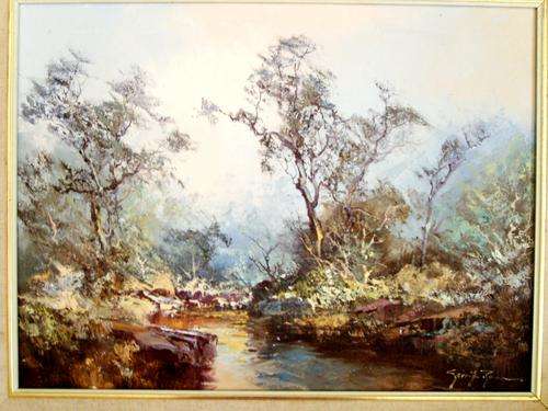 BEAUTIFUL GERRIT ROON OIL ON CANVAS 61 X 46CM
