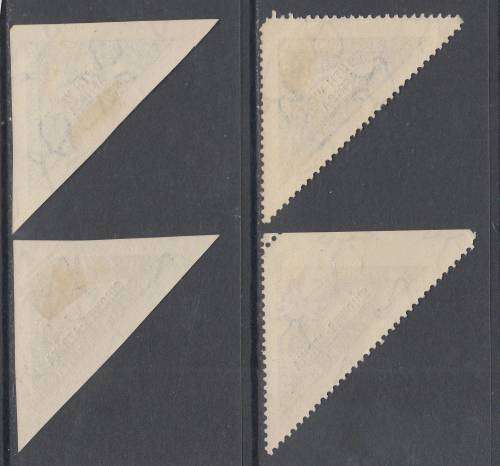 B190701 SWA South West Africa triangle selection MH x 4