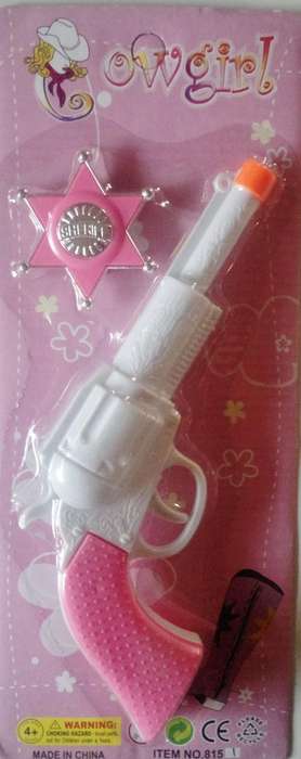 A gun for the girls!!! PINK - Cow-girl gun