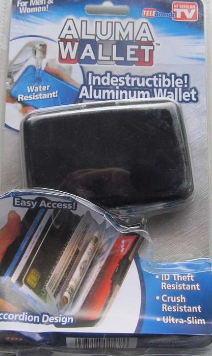 PERFECT GIFT IDEA.  As seen on TV. Aluma Wallet.