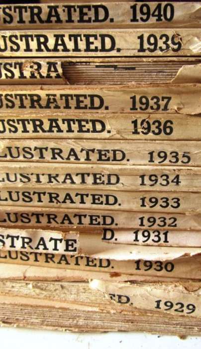 WHAT A FIND - 1928 TO 1940 - ROYAL ILLUSTRATED - DO NOT MISS OUT - RARE FIND