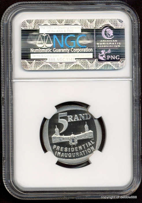 !!! PRESIDENTIAL INAUGURATION R5 1994 - PF69 Ultra Cameo !!! 2ND HIGHEST GRADE !!!