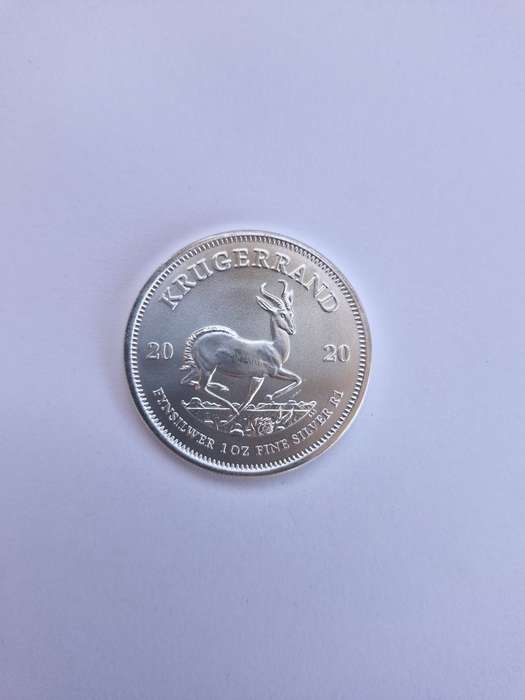 2020 Krugerrands 1Oz Fine Silver (With capsule)