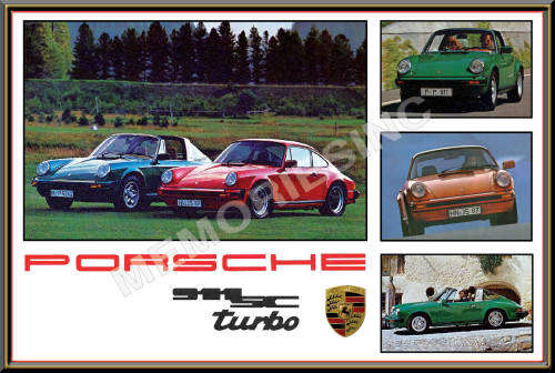 Porsche SC 911 (79) - Classic Metal Sign
