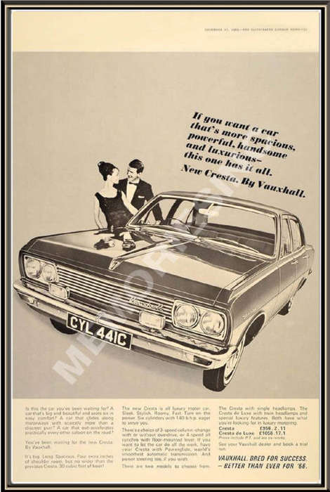 Vauxhall Velox Type 30-98 (24) - Classic Metal Sign