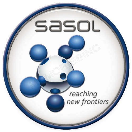 Gasoline - Sasol - Classic Round Metal Sign
