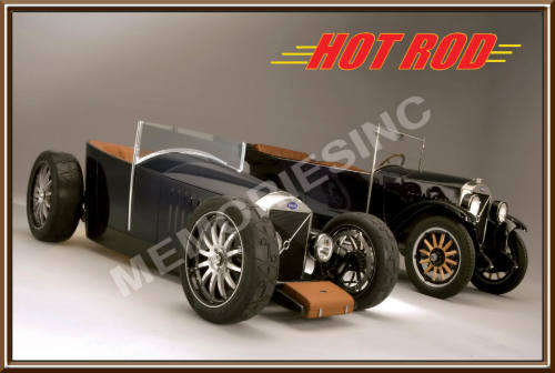 Hot Rod - Volvo Duo - Classic Metal Sign