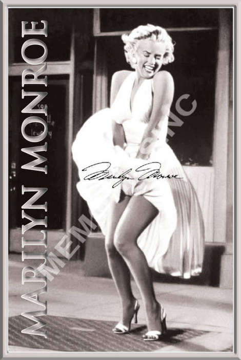 Marilyn Monroe - Classic Metal Sign