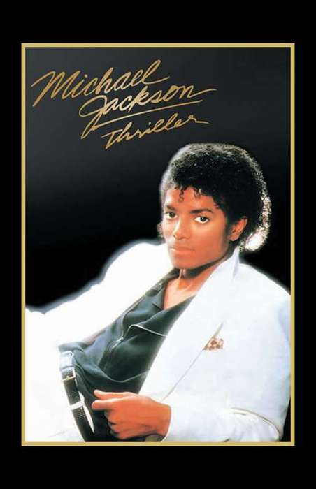 Michael Jackson - Thriller - Classic Metal Sign