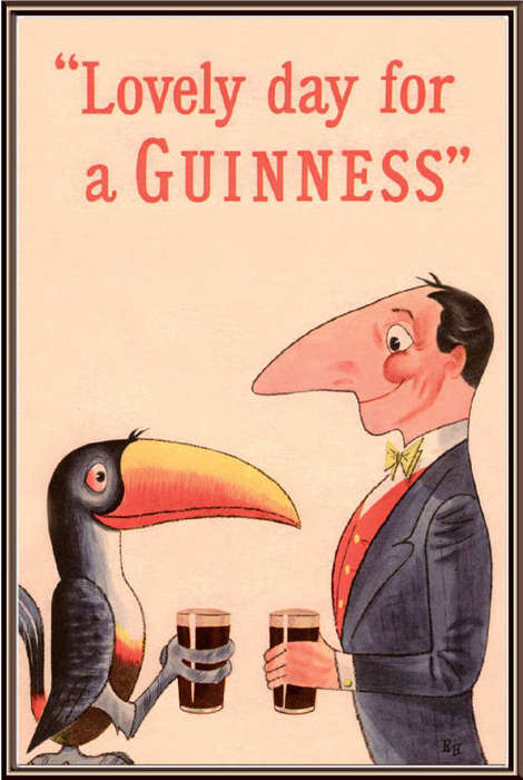 Guinness -  Lovely day for a Guinness - Classic Metal Sign