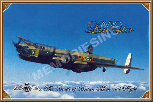 Lancaster Avro - Metal Sign