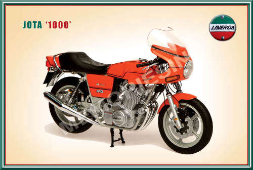 Laverda 1000 Jota - Classic Metal Sign