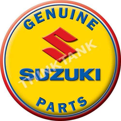 Suzuki Genuine Parts - Classic Round Metal Sign