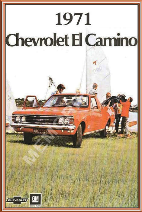 Chevrolet El Camino (Holden) (1971) - Classic Metal Sign