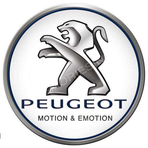Peugeot - Round Classic Metal Sign