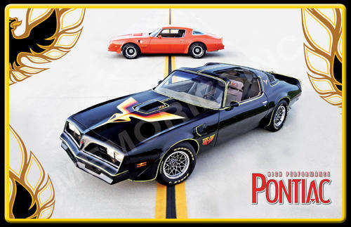 Pontiac Trans AM Firebird - Classic Metal Sign