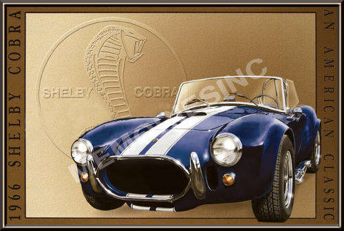 Shelby Cobra - American Classic - Classic Metal Sign