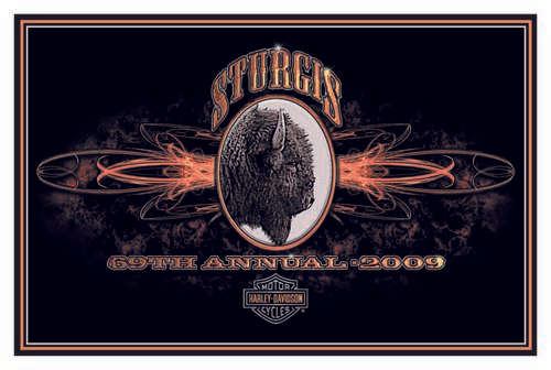 Sturgis Bull - Classic Metal Sign