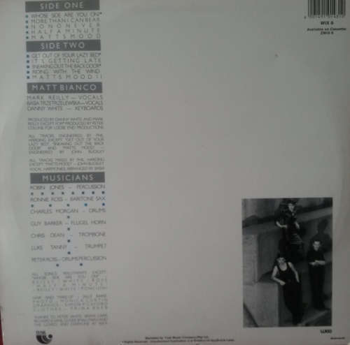 Matt Bianco - Whose Side Are You On 1984 Vinyl LP SA
