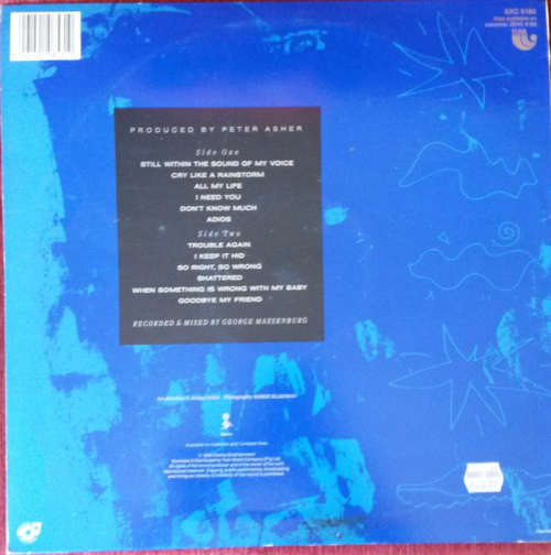 Linda Ronstadt - Cry Like a Rainstorm Howl Like the Wind 1989 Vinyl LP SA