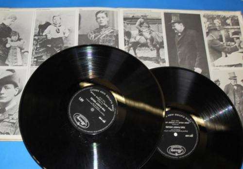 THE FINEST HOURS: Two Record Volume Sound Track, Sir Winston Churchill's own story