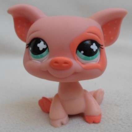 CUTE HASBRO LITTLEST PET SHOP PIG!!