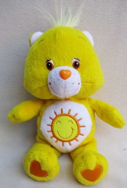 CUTE 2002 CARE BEAR - FUNSHINE!!